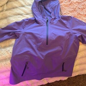 purple lululemon rain jacket